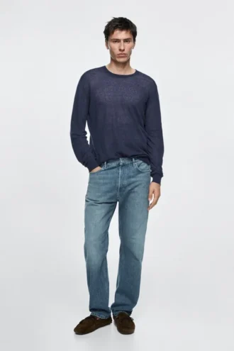 Jeans med rette ben