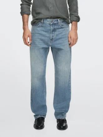 Jeans med rette ben