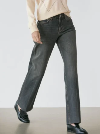 Jeans med rette ben