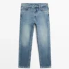 Jeans med rette ben