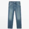 Jeans med rette ben