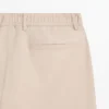 Joggebukse i bomullslin Joggebukse i bomullslin