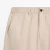 Joggebukse i bomullslin Joggebukse i bomullslin