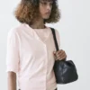 Kortærmet strikket Cardigan Kortærmet strikket Cardigan