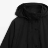Lang parkas i teknisk stoff