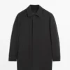 Lett parkas i teknisk stoff Lett parkas i teknisk stoff