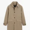 Lett trenchcoat i bomullsblanding Lett trenchcoat i bomullsblanding