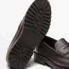 Loafers med moc-tå og track-såle