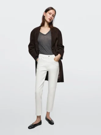 Mid-Rise Cropped Slim Fit-jeans