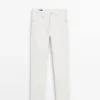 Mid-Rise Cropped Slim Fit-jeans