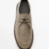 Moc Toe Split Suede-sko Moc Toe Split Suede-sko