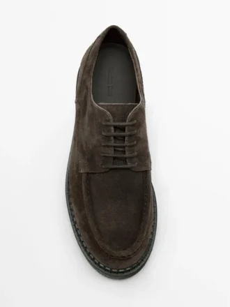 Moc Toe Split Suede-sko