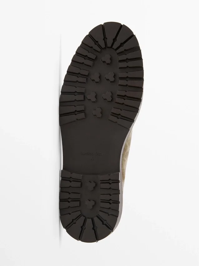 Moc Toe Split Suede-sko Moc Toe Split Suede-sko