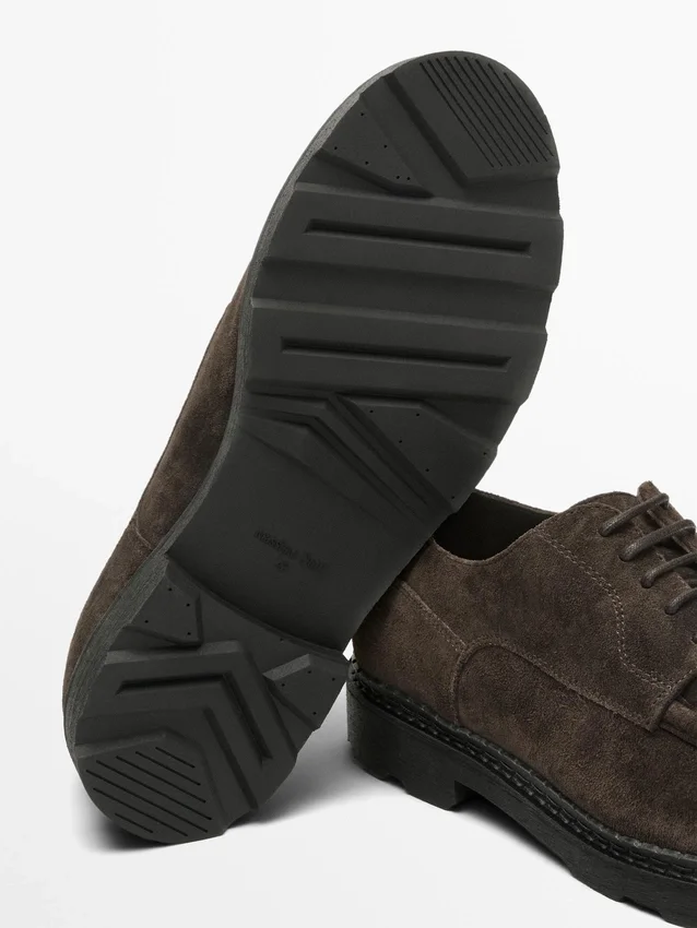 Moc Toe Split Suede-sko Moc Toe Split Suede-sko