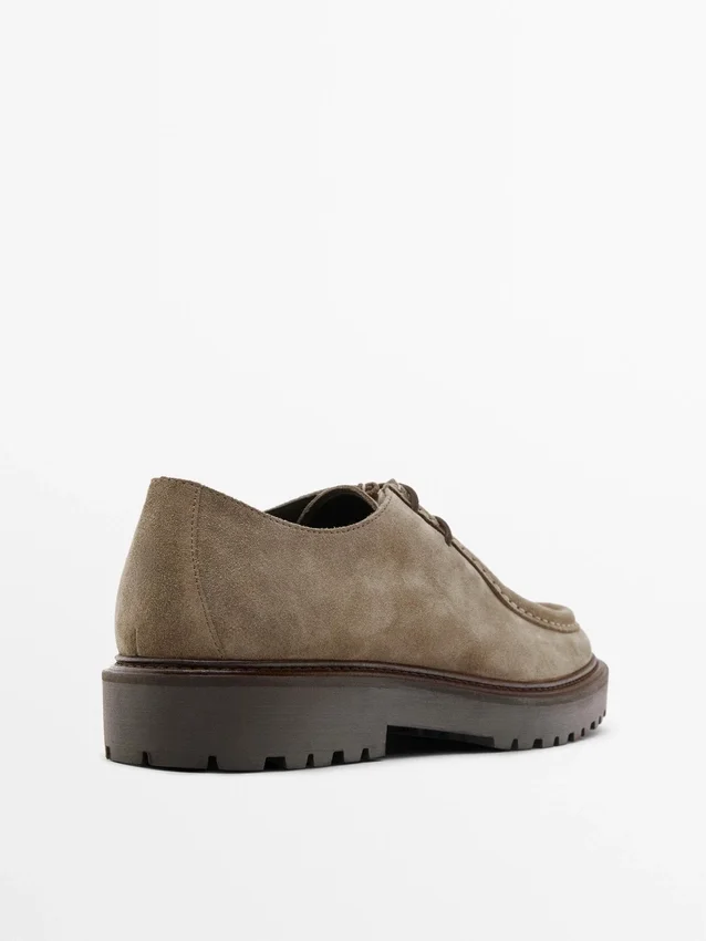 Moc Toe Split Suede-sko Moc Toe Split Suede-sko