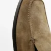 Myke loafers i skinn med rynkedetaljer Myke loafers i skinn med rynkedetaljer