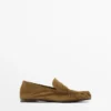 Myke loafers i spaltet skinn Myke loafers i spaltet skinn