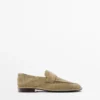 Myke loafers i spaltet skinn Myke loafers i spaltet skinn