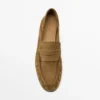 Myke loafers i spaltet skinn Myke loafers i spaltet skinn