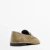 Myke loafers i spaltet skinn Myke loafers i spaltet skinn