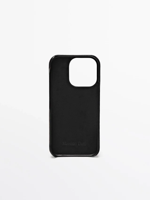 Nappa-lær iPhone 16 Pro-etui Nappa-lær iPhone 16 Pro-etui
