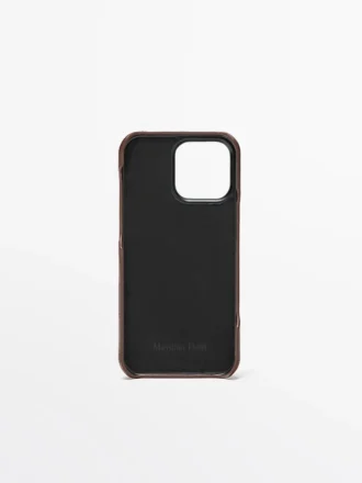 Nappa-lær Iphone 16 Pro Max-etui