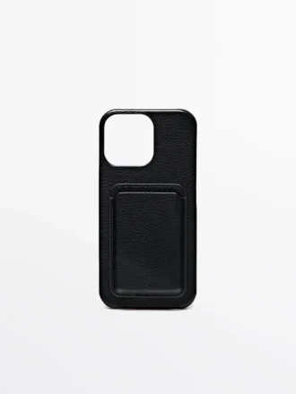 Nappa-lær iPhone Pro Max-etui