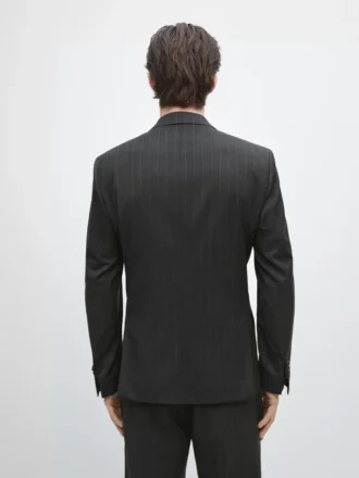 nlestripet blazer i cool wool 2 330x440 - N&aring;lestripet blazer i Cool Wool