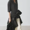 Oversize strikket genser i silke- og ullblanding Oversize strikket genser i silke- og ullblanding