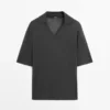 Oversize strikket genser i silke- og ullblanding Oversize strikket genser i silke- og ullblanding