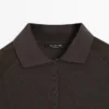 Polo-T-skjorte med skulderputer Polo-T-skjorte med skulderputer