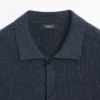 Ribbestrikket cardigan med knapper Ribbestrikket cardigan med knapper