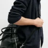 Ribbestrikket cardigan med knapper Ribbestrikket cardigan med knapper