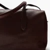 Satchel-veske i nappaskinn