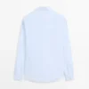 Slim Fit-skjorte i 100 % bomull