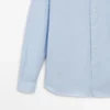 Slim Fit-skjorte i 100 % bomull med mikrorutemønster