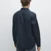 Slim Fit-skjorte i 100 % lin Slim Fit-skjorte i 100 % lin