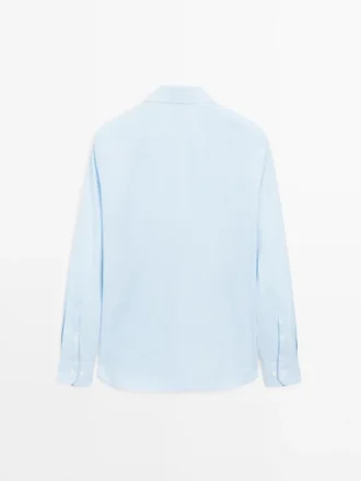 Slim Fit-skjorte med striper