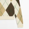 Strikkegenser i bomull med argyle-mønster Strikkegenser i bomull med argyle-mønster