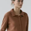Strikket cardigan i ull Strikket cardigan i ull