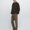 Tapered Fit-bukser med mikrostruktur Tapered Fit-bukser med mikrostruktur
