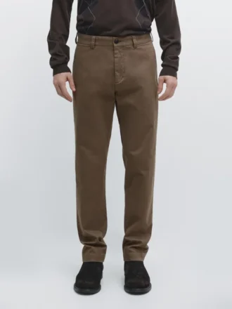 Tapered Fit-bukser med mikrostruktur