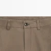 Tapered Fit-bukser med mikrostruktur Tapered Fit-bukser med mikrostruktur