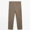 Tapered Fit-bukser med mikrostruktur Tapered Fit-bukser med mikrostruktur