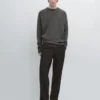 Total Look Bukser i ullblanding