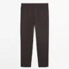 Total Look Bukser i ullblanding