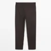 Total Look Bukser i ullblanding