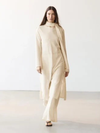 Total Look flytende tunika-kjol