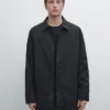 Vannavstøtende trenchcoat