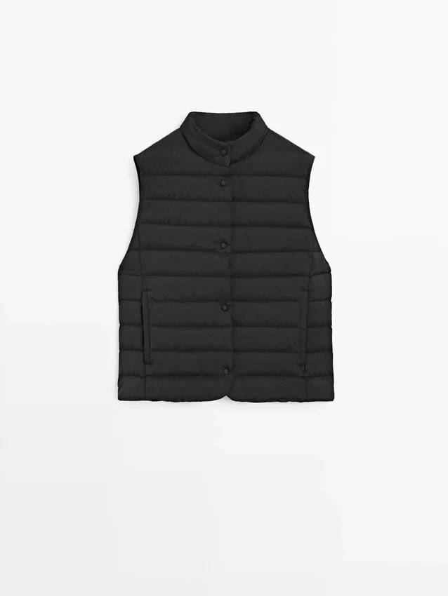 Vattert puffervest Vattert puffervest